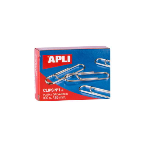 Clips galvanizados nº1½ 26 mm 100 u.
