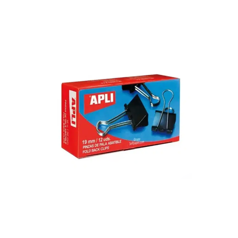 Pinza pala abatible 19 mm 12 u Apli