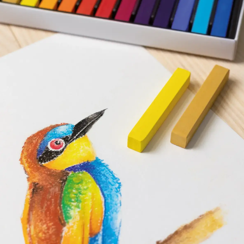 Caja de 12 barritas soft pastel MILAN Art