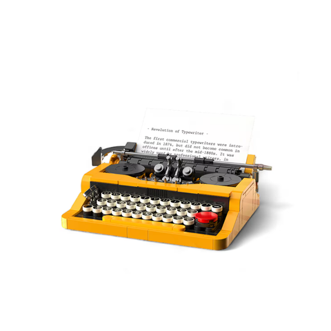 Bloque de Construcción Typewriter Madnesstoys