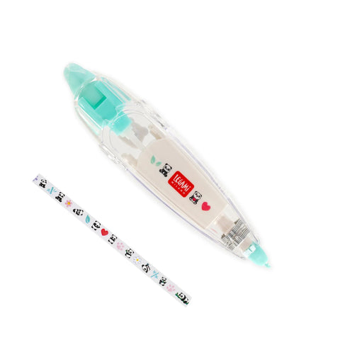 Bolígrafo con Cinta Decorativa Panda - Deco Tape