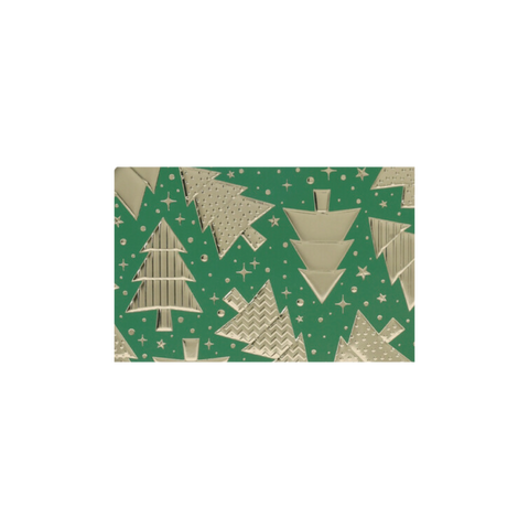 Bolsa de regalo pompones navidad M