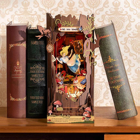 Book Nook DIY Fall Into Wonder Rolife