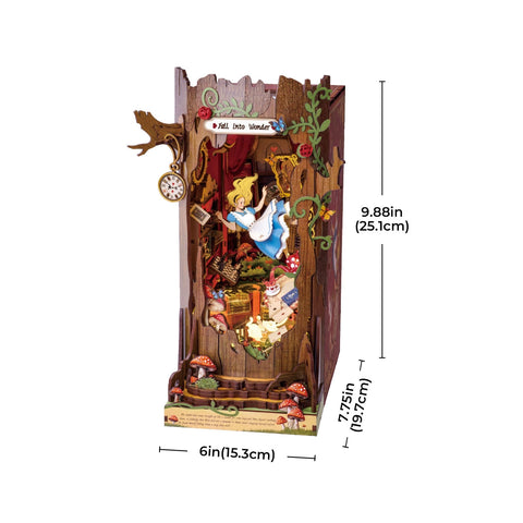Book Nook DIY Fall Into Wonder Rolife