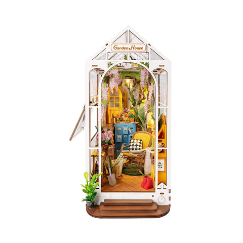 Book Nook DIY Flower House Rolife