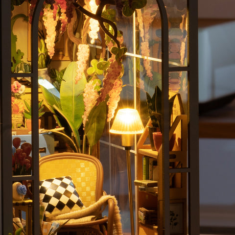 Book Nook DIY Flower House Rolife