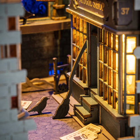Book Nook DIY Magic House Rolife