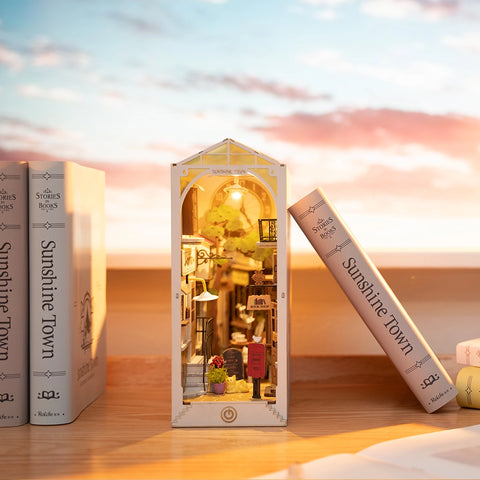 Book Nook DIY Sunshine Town Rolife