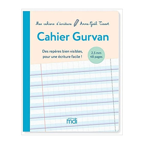 Cahier Piqûre 48pg - 90gr Seyés 2,5mm Gurvan