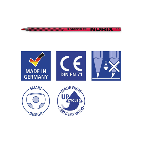 Caja de 12 lápices de colores Norix Staedtler (Copia)