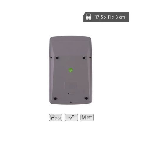 Calculadora Blanca 12 dígitos MILAN