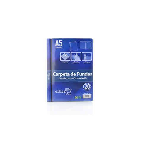 Carpeta Personalizable A5 20 Fundas