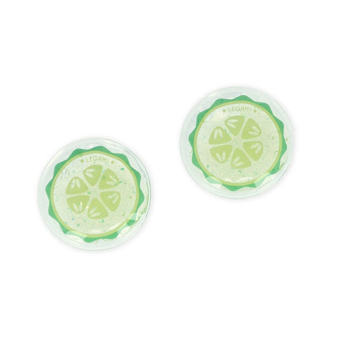 Discos Refrescantes Reutilizables para Ojos Cucumber Legami