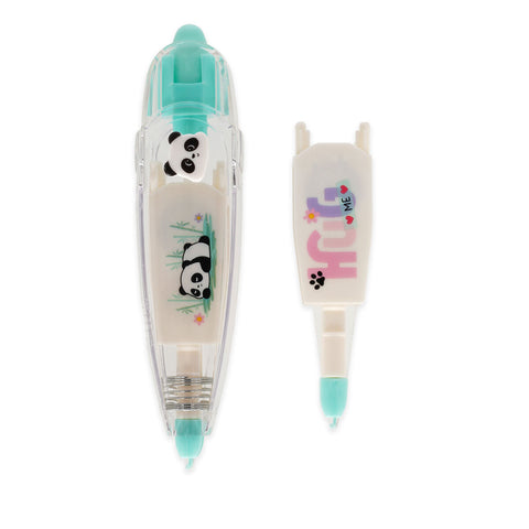 Bolígrafo con Cinta Decorativa Panda - Deco Tape