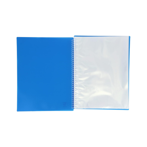 Clasificador Espiral con 30 fundas transparentes A4