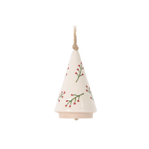 Colgante de porcelana en forma de árbol