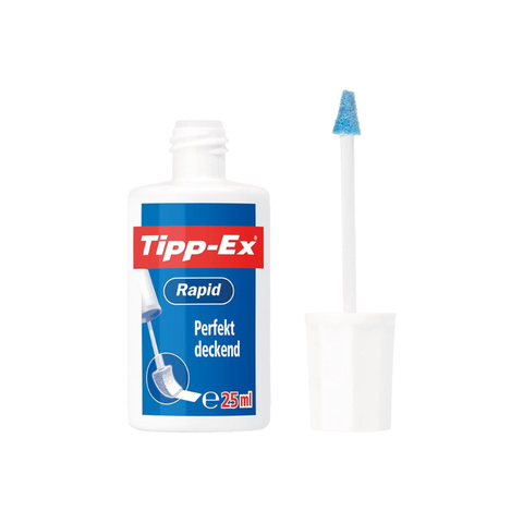 Tipp-Ex Rapid Corrector Líquido Aplicador Espuma 20ml