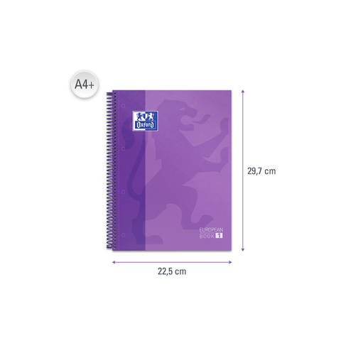 Europeanbook 1 Tapa Extradura A4+ 80H 5x5