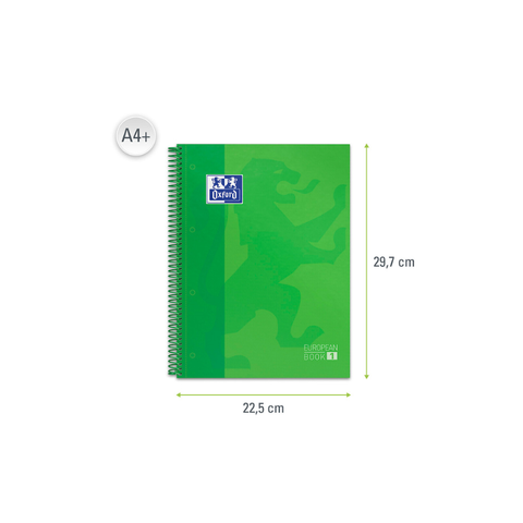 Europeanbook 1 Tapa Extradura A4+ 80H 5x5