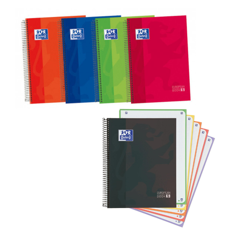 Europeanbook 5 Tapa Extradura A4+ 120H 5X5 Oxford