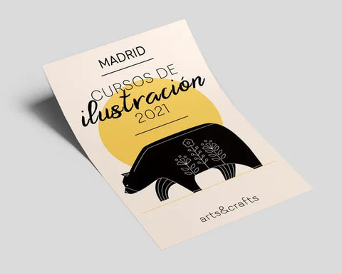 Impresión de flyers publicitarios Din A5