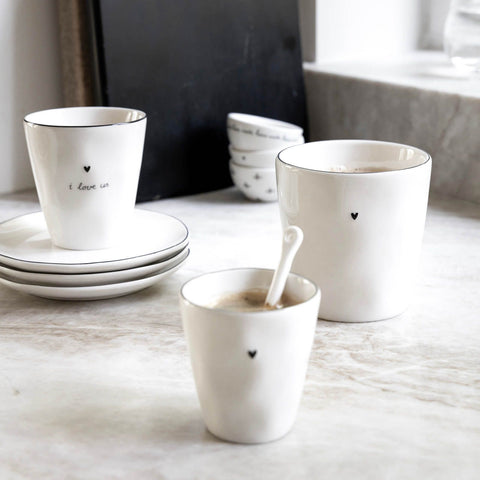 Taza Black Heart Bastion Collections
