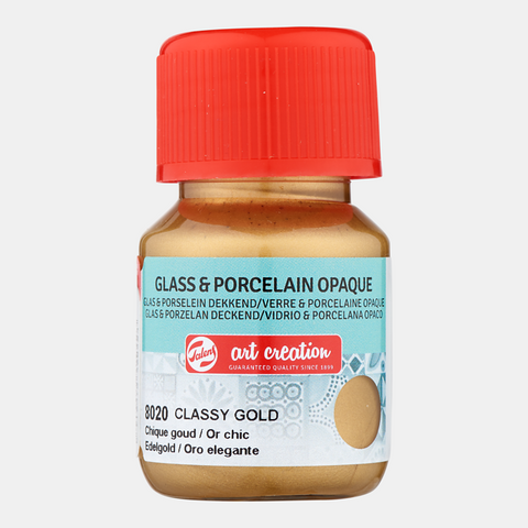 Pintura Vidrio y Porcelana Opaca