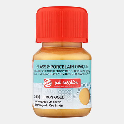 Pintura Vidrio y Porcelana Opaca
