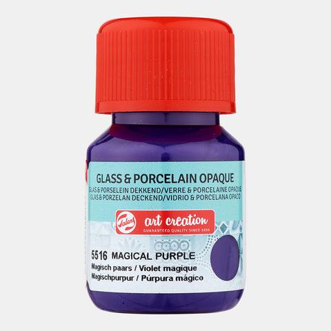Pintura Vidrio y Porcelana Opaca