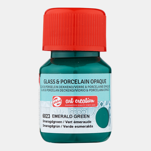 Pintura Vidrio y Porcelana Opaca