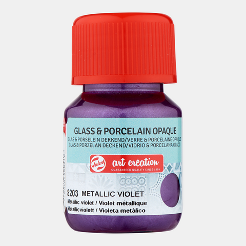 Pintura Vidrio y Porcelana Opaca
