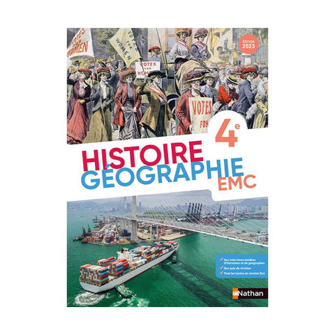 Histoire et Géographie Cycle 4 - 4ème