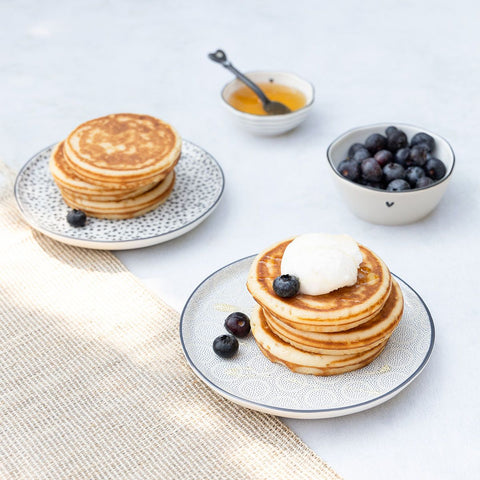 Plato de postre Flowers Bastion Collections