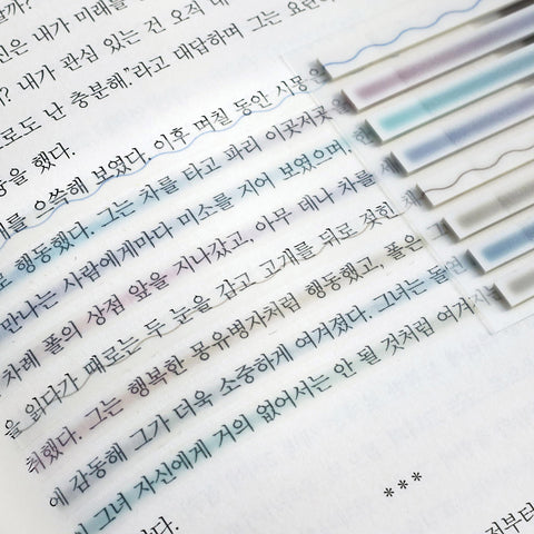 Marcadores Adhesivos Index Long Highlighter - Blur 08 Aurora