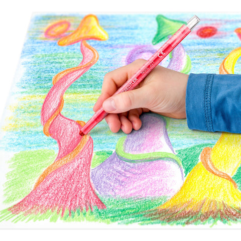 Estuche de 12 lápices de cera Twister Staedtler