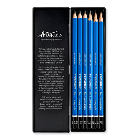 Estuche lápices MARS® LUMOGRAPH® 100 6 unidades