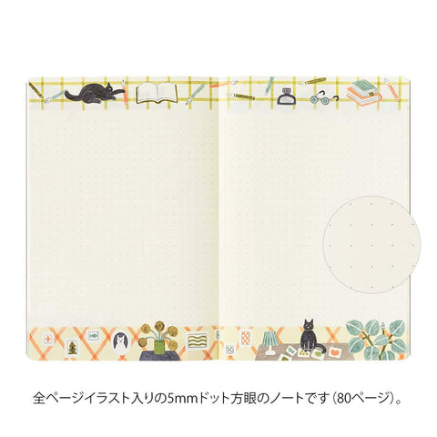 Libreta B6 Yuru Log Cat