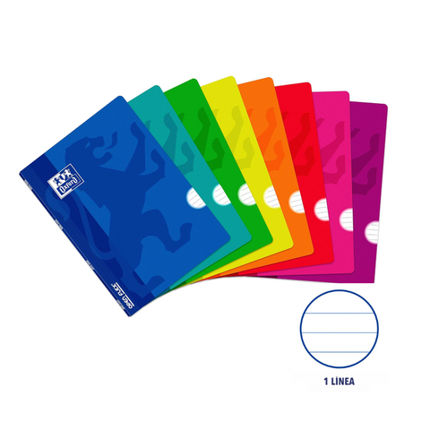 Libreta Grapada A4 48H 1 línea Openflex