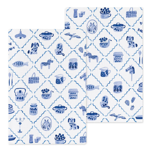 Libreta B6 Yuru Log Blue Nordic