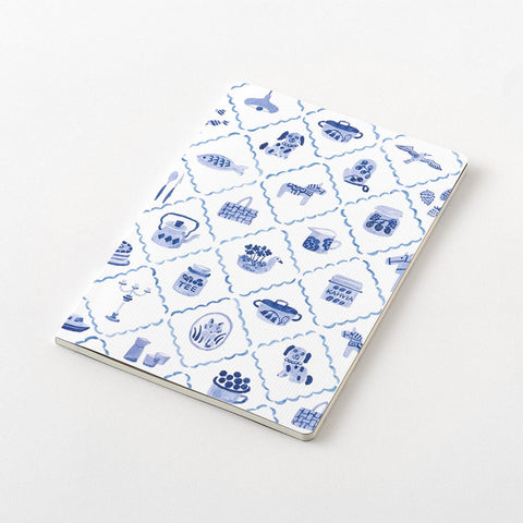Libreta B6 Yuru Log Blue Nordic