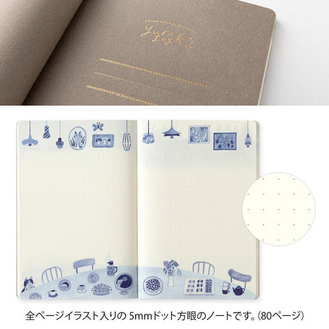Libreta B6 Yuru Log Blue Nordic