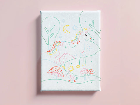 Kit pintar por números – Petit Pinceau Kids