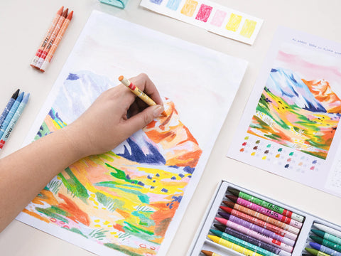 Kit de pastel por números – Petit Pastel – Au Grand Baöu