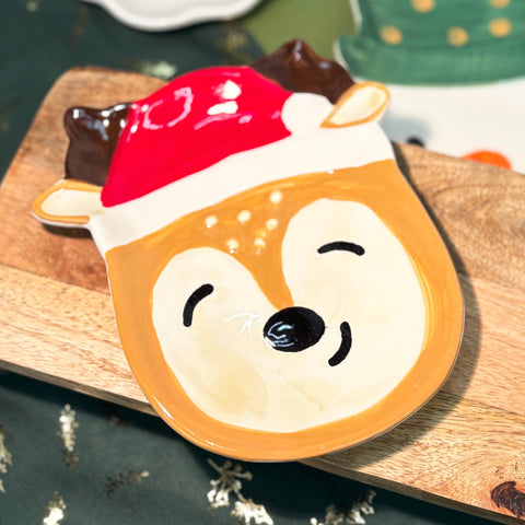 Platos Navidadeños de Cerámica