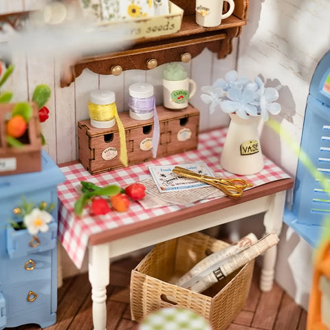 Casa en Miniatura Book Nook DIY - Dreamy Garden House Rolife