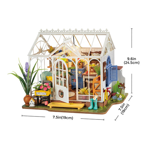 Casa en Miniatura Book Nook DIY - Dreamy Garden House Rolife
