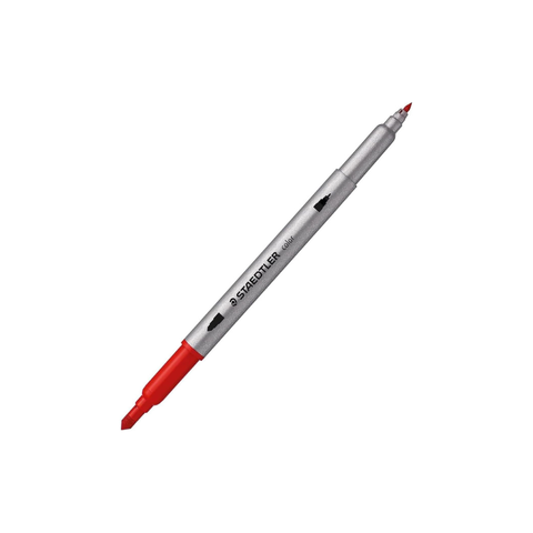 Caja de Rotuladores Pastel Doble Punta 12 pcs Staedtler