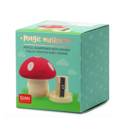 Sacapuntas Con Goma - Magic Mushroom