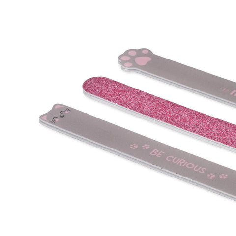 Set de 3 Limas de Uñas Kitty "Nails Before Males" Legami