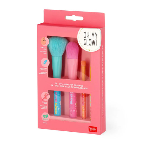Set de 4 Pinceles de Maquillaje Daisy Legami